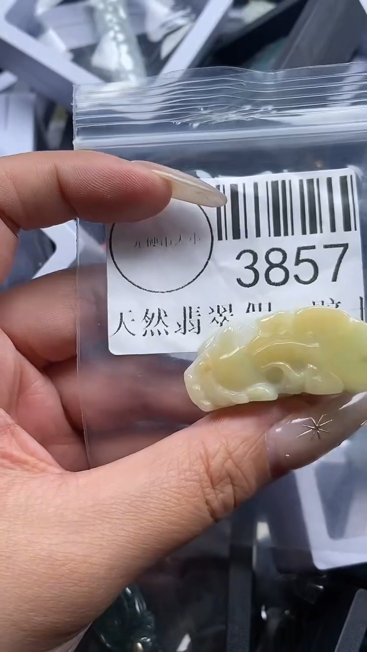 颈饰未镶嵌翡翠3857