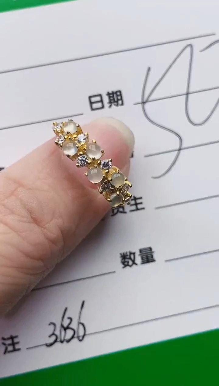 颈饰银S925镶嵌翡翠3636