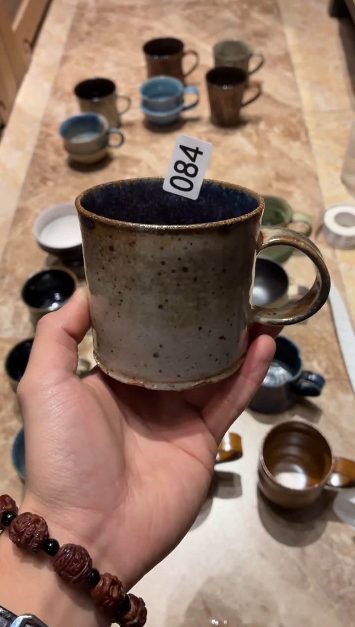 瓷片般*84志野咖啡杯1个