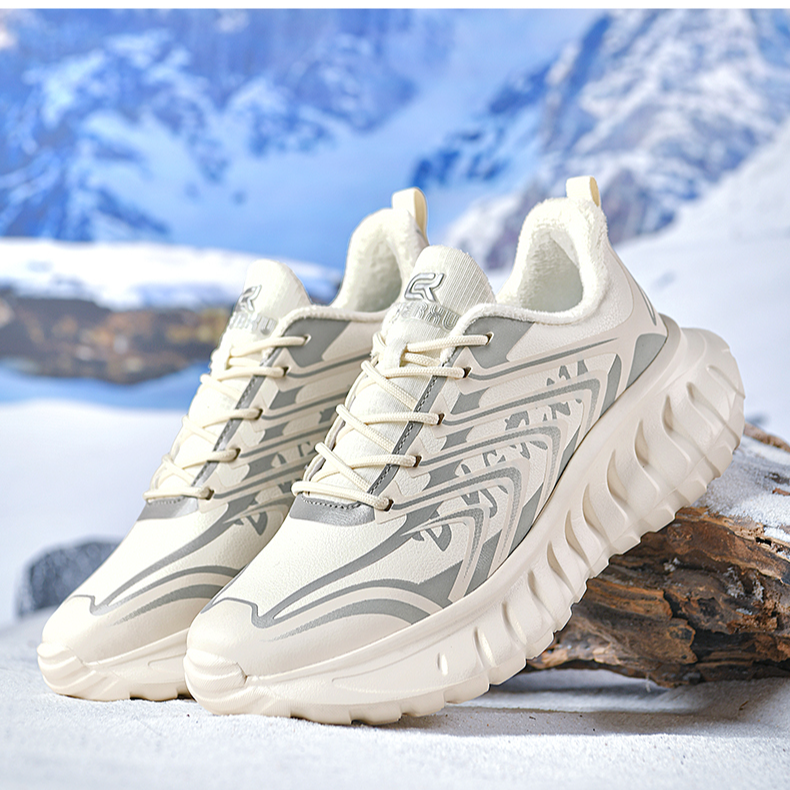 V.YERXU秋冬新款运动风时尚休闲男女跑步鞋16810aa