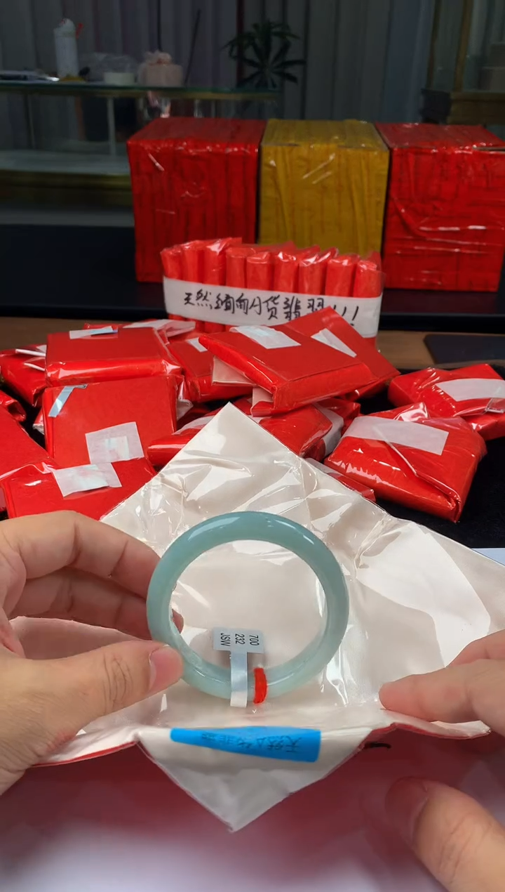 未镶嵌定制翡翠5087毛货不退不换 57-58