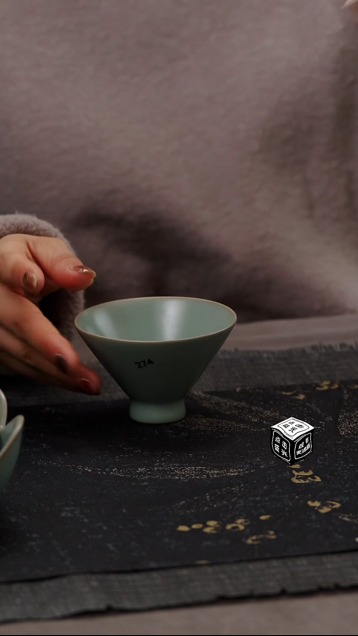 【闪购商品】杯国非遗大师王君子章款深腹斗笠