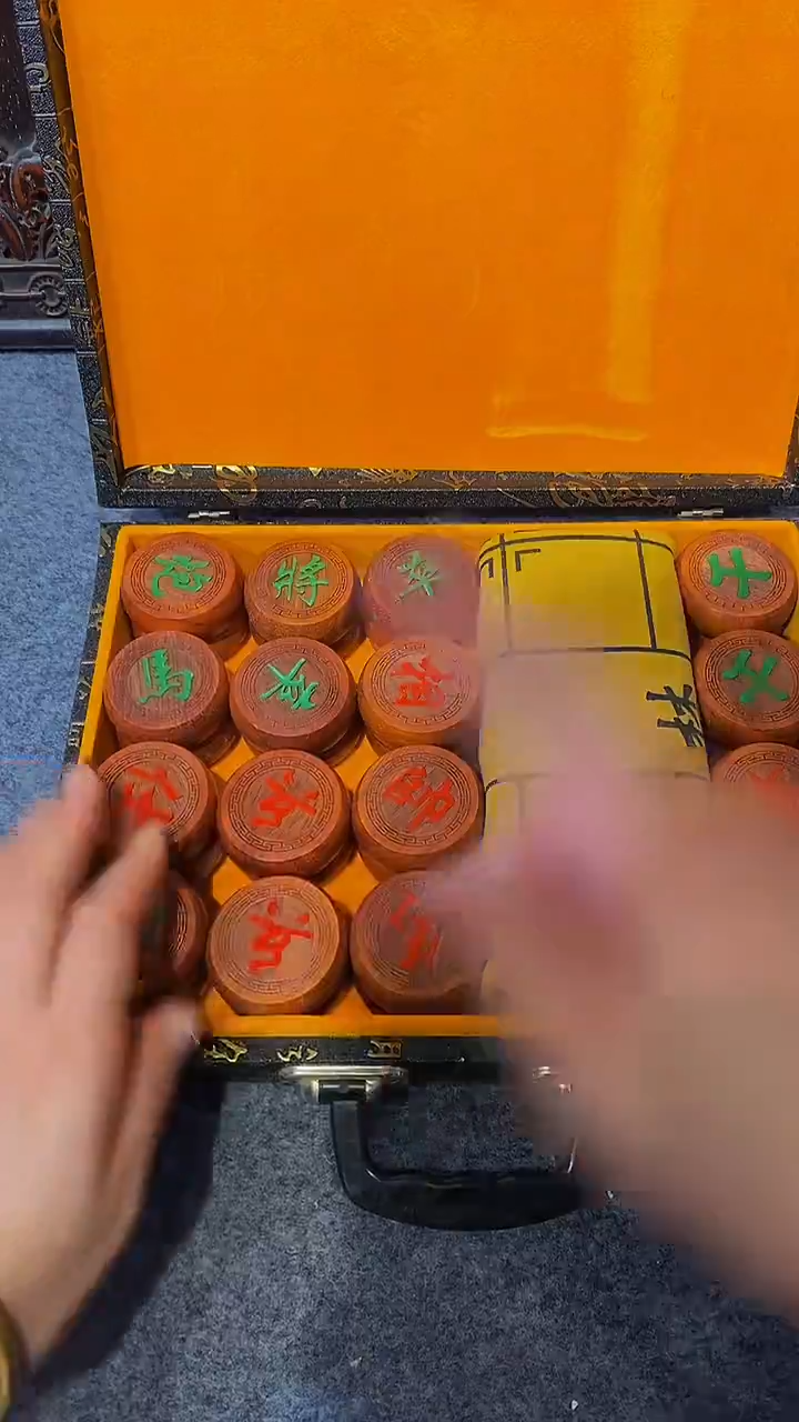 木紫檀雕刻板一物一拍
