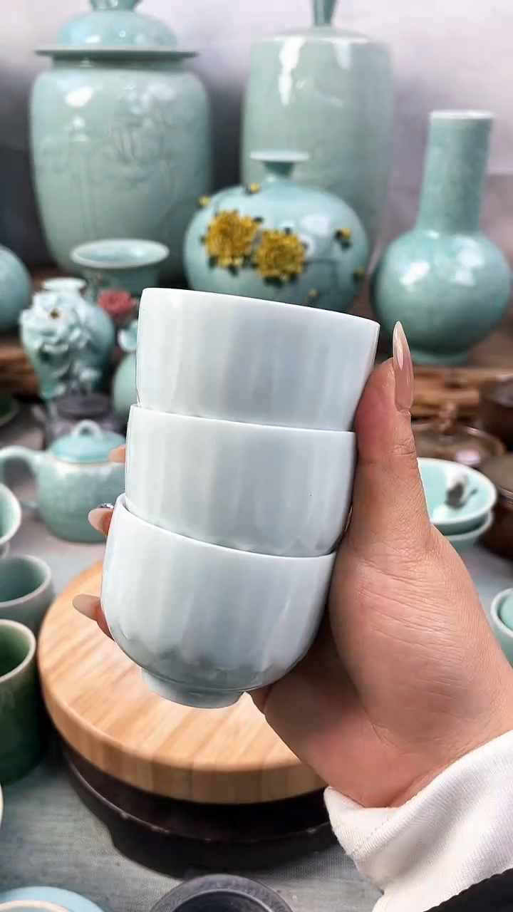 【闪购商品】特价 微瑕 慧仙青瓷