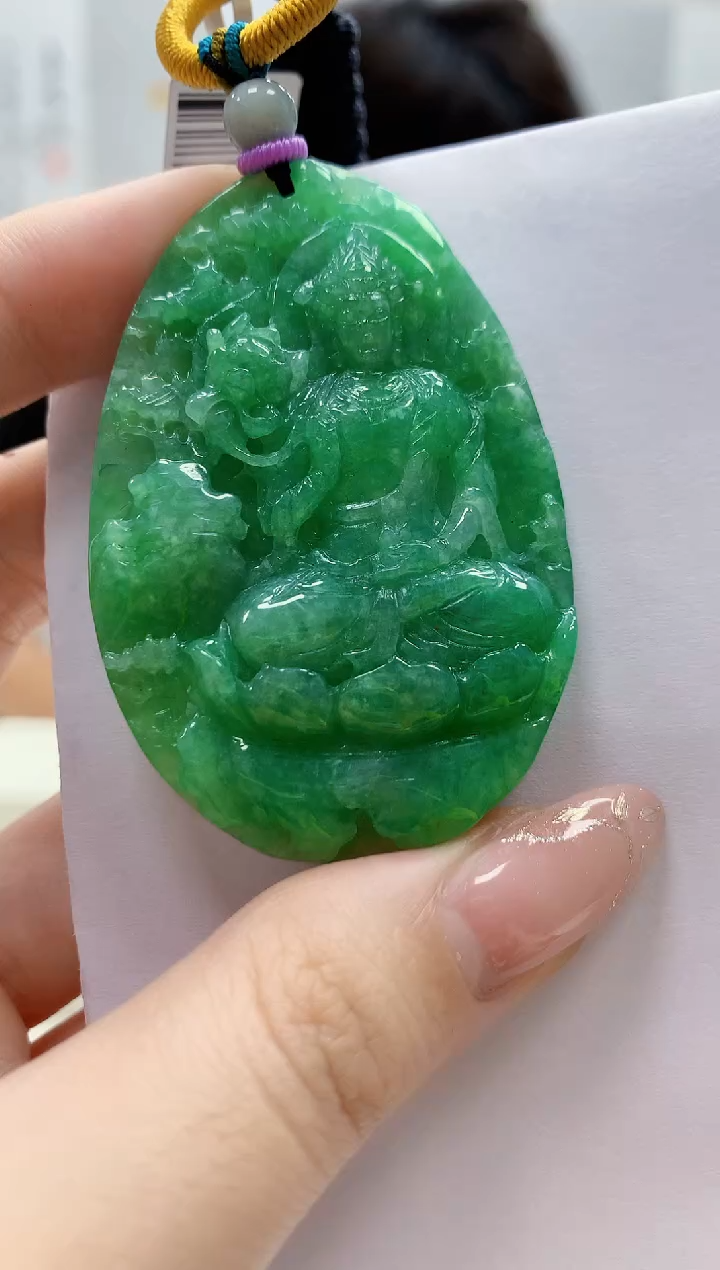 未镶嵌定制翡翠5145jw-毛货挂件28