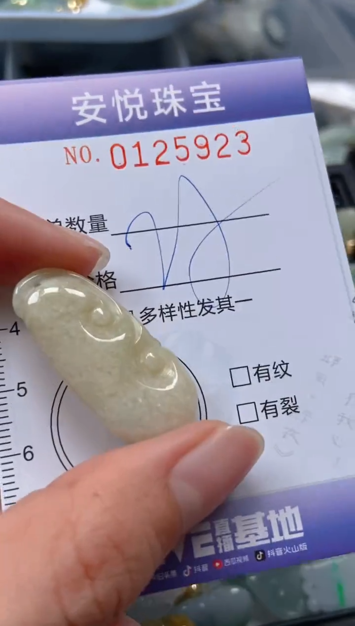 【闪购商品】翡翠颈饰未镶嵌闪购0125923