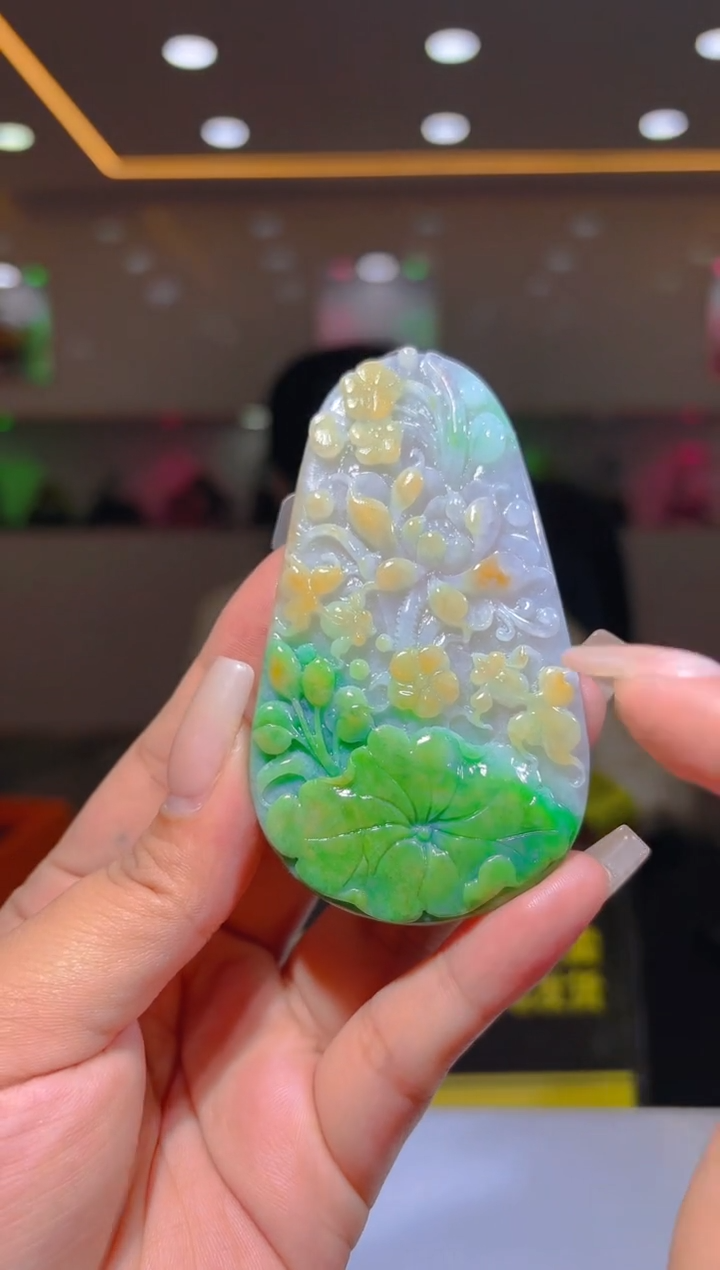 未镶嵌定制翡翠19/1128/L/花