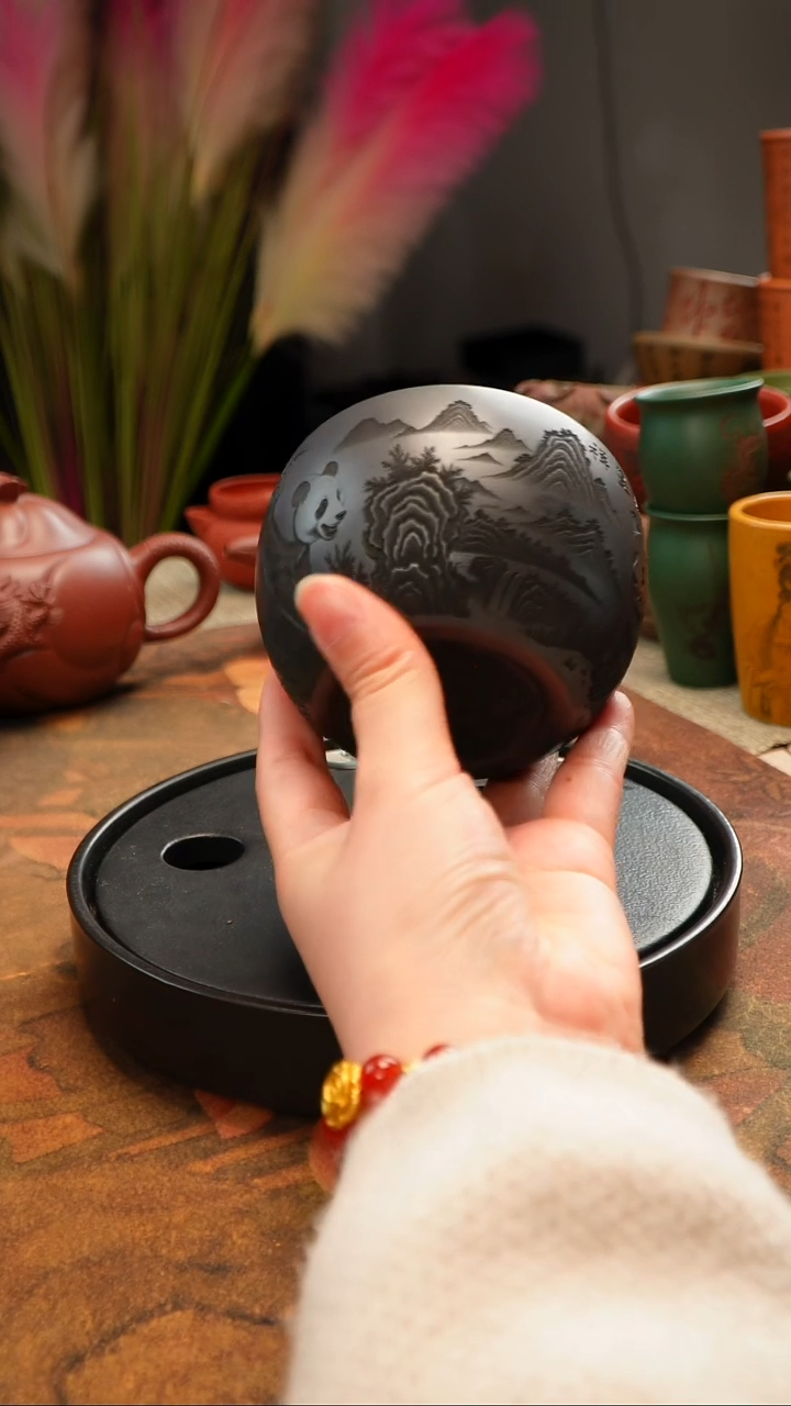 茶杯紫砂宜兴原矿紫砂茶具