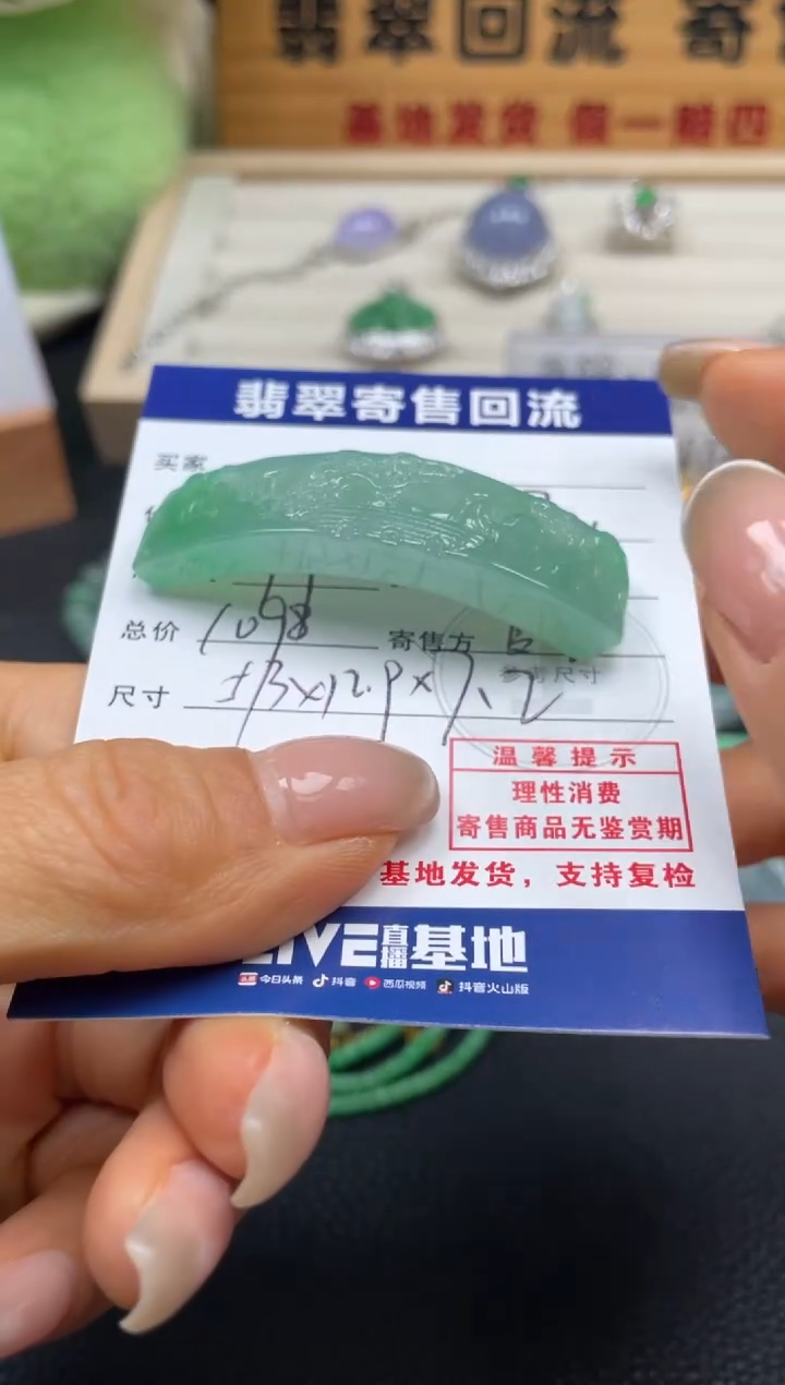 颈饰未镶嵌翡翠10152943