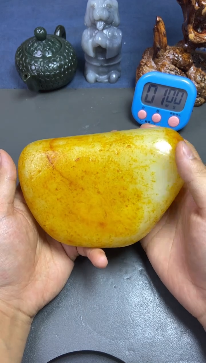 和田玉未镶嵌摆件和田玉