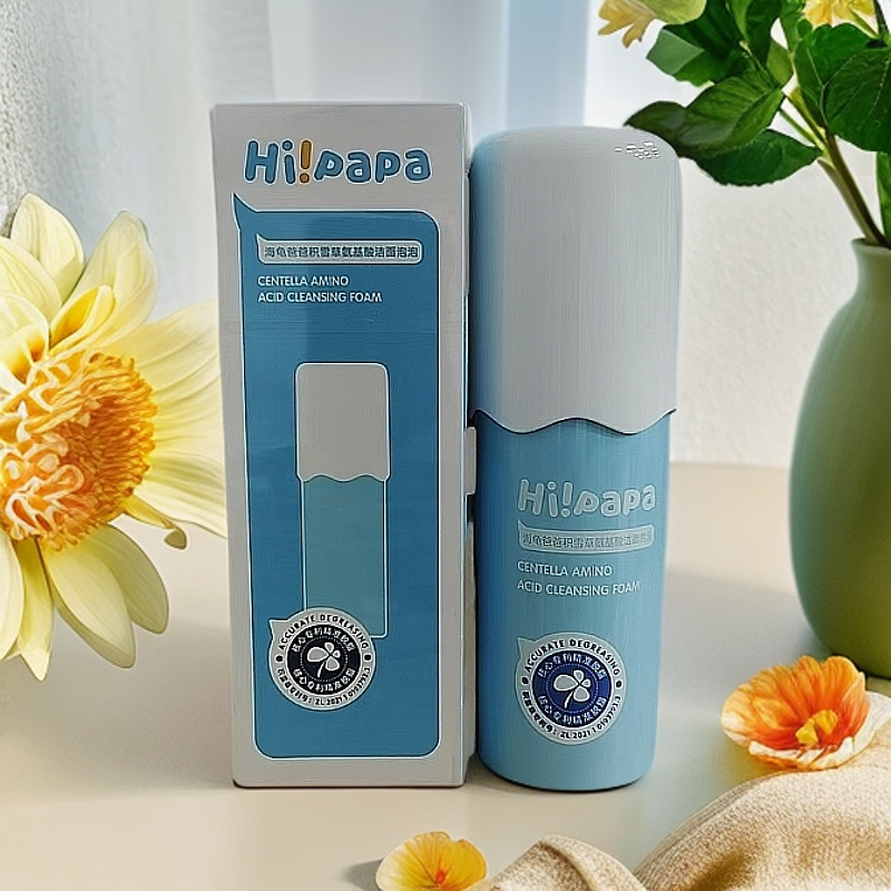 【刮码正装】海龟爸爸积雪草洁面泡泡