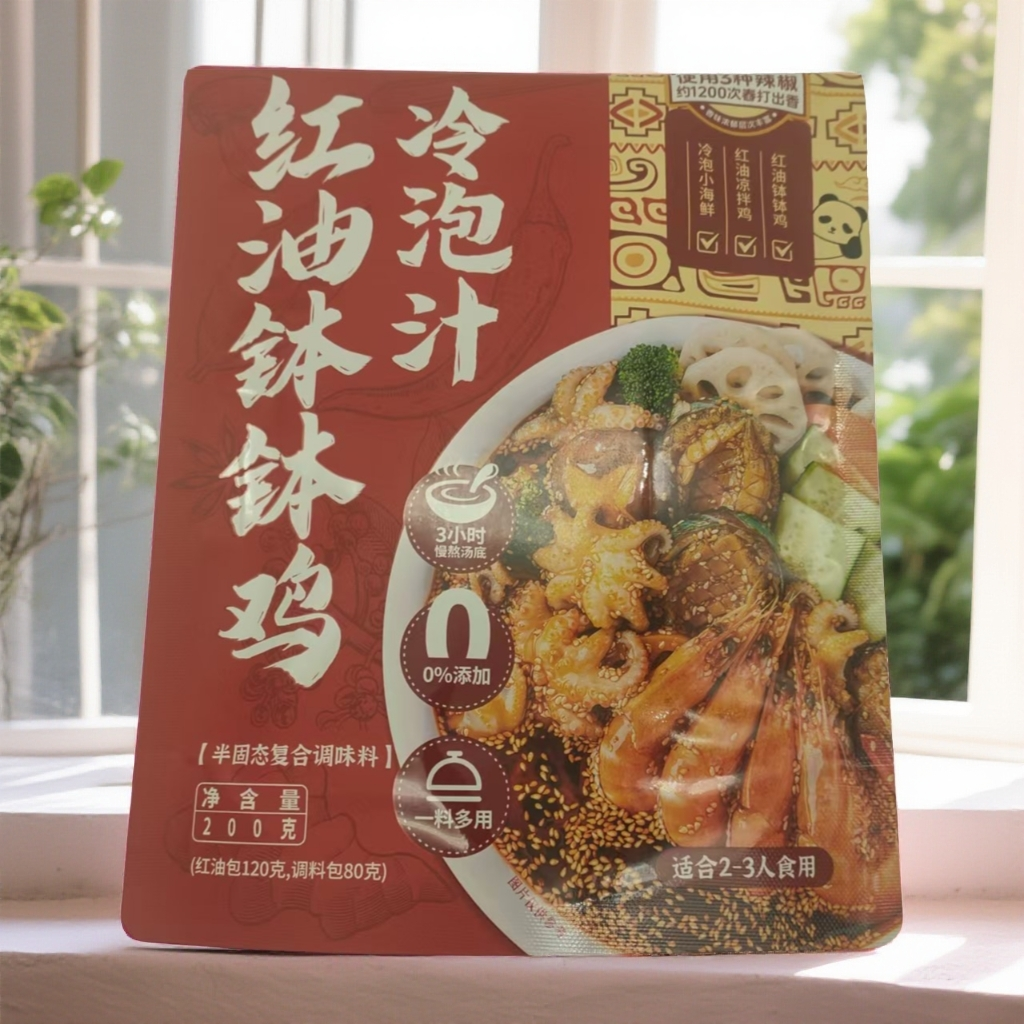 川式红油钵钵鸡冷泡汁调料