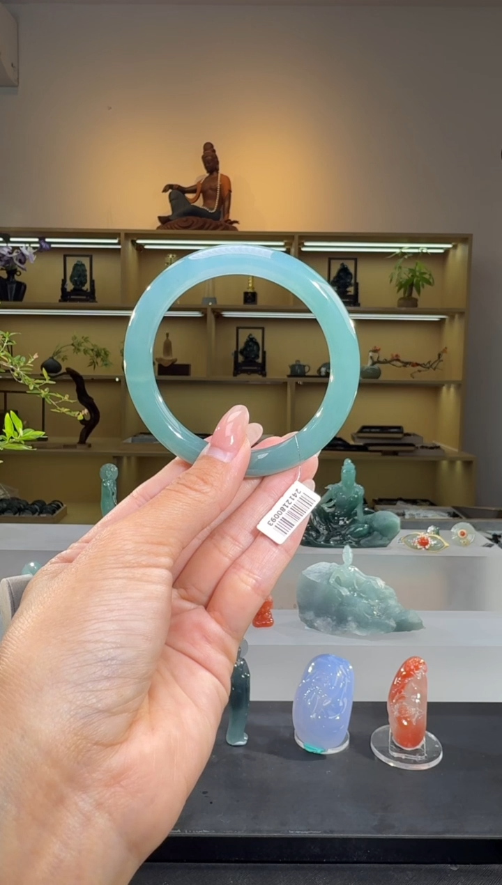 未镶嵌手镯翡翠56.5圈