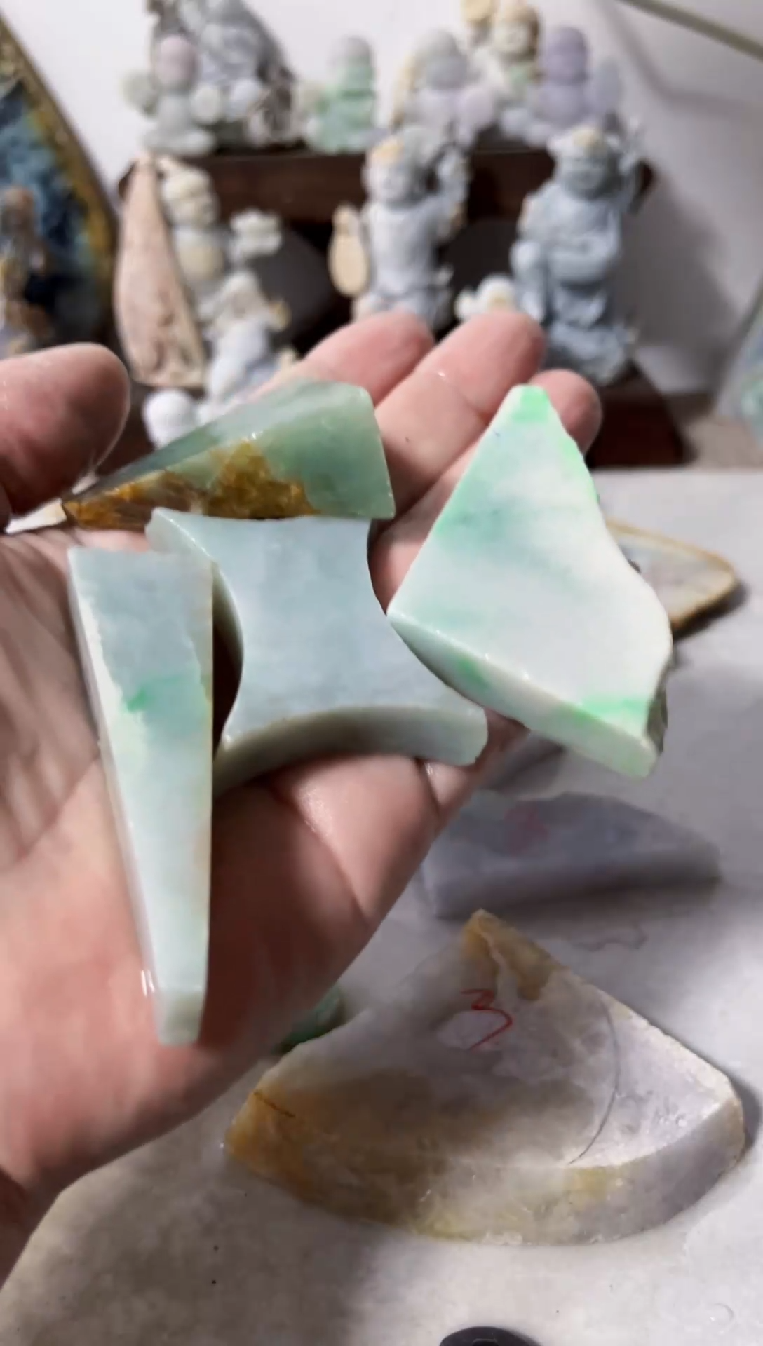 【闪购商品】翡翠吊坠(不含链)未镶嵌A1009