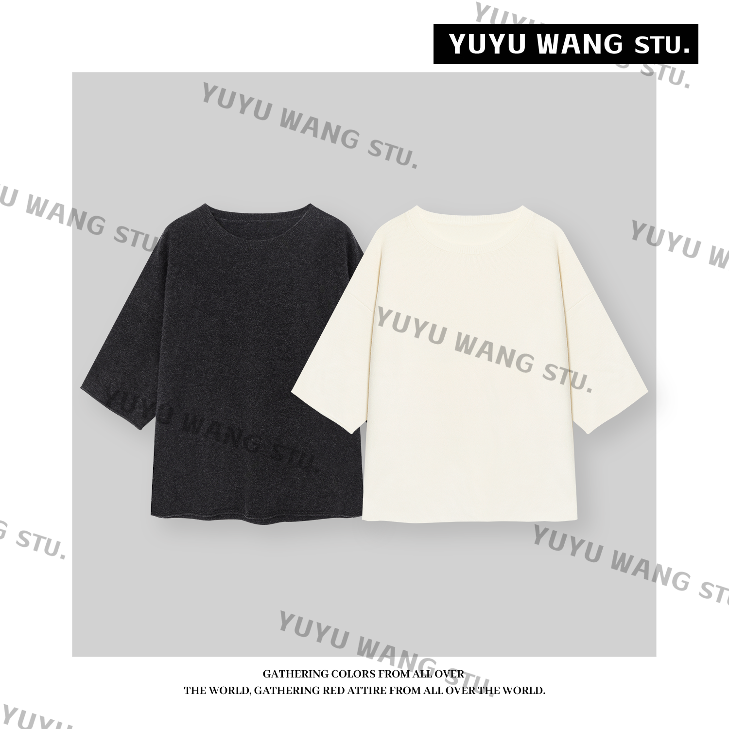 YUYU WANG【温泉2.0】毛衫上衣RB2SDRU2839