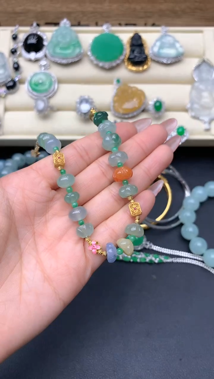 【闪购商品】翡翠手串未镶嵌359-中国好珍宝