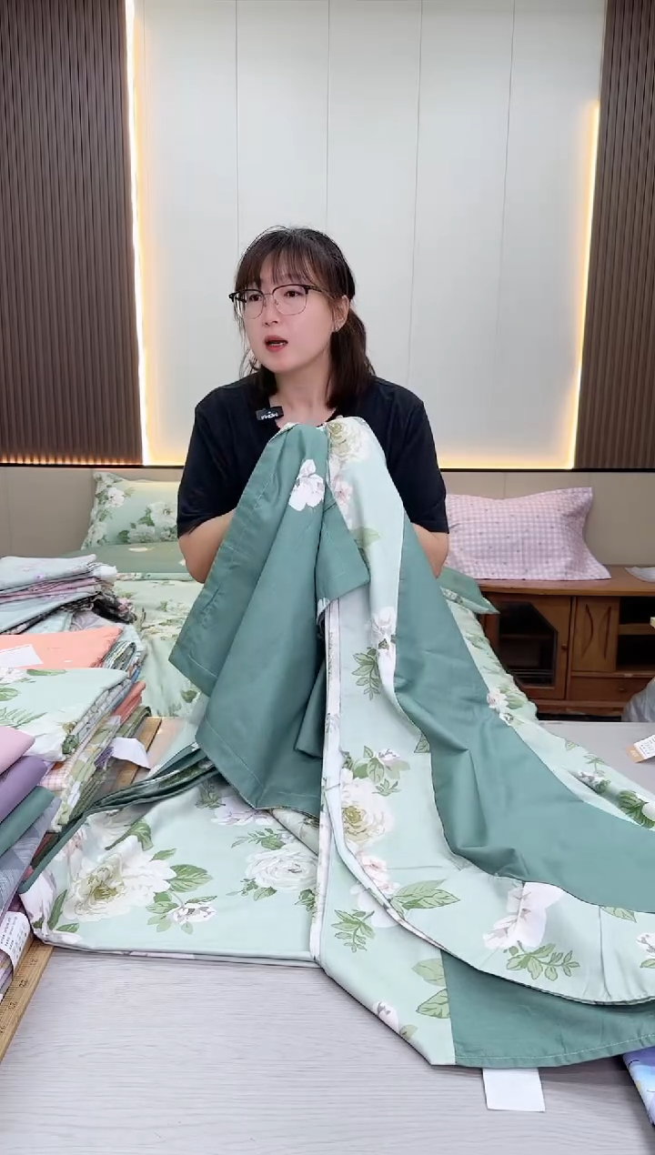 棉棉全棉四件套  倾城