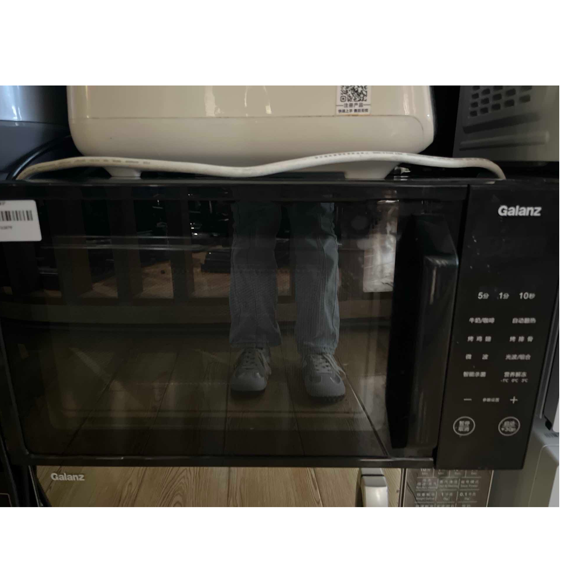 9新 Galanz/格兰仕 【二手】武汉仓微烤一体机轻微划痕功能完好