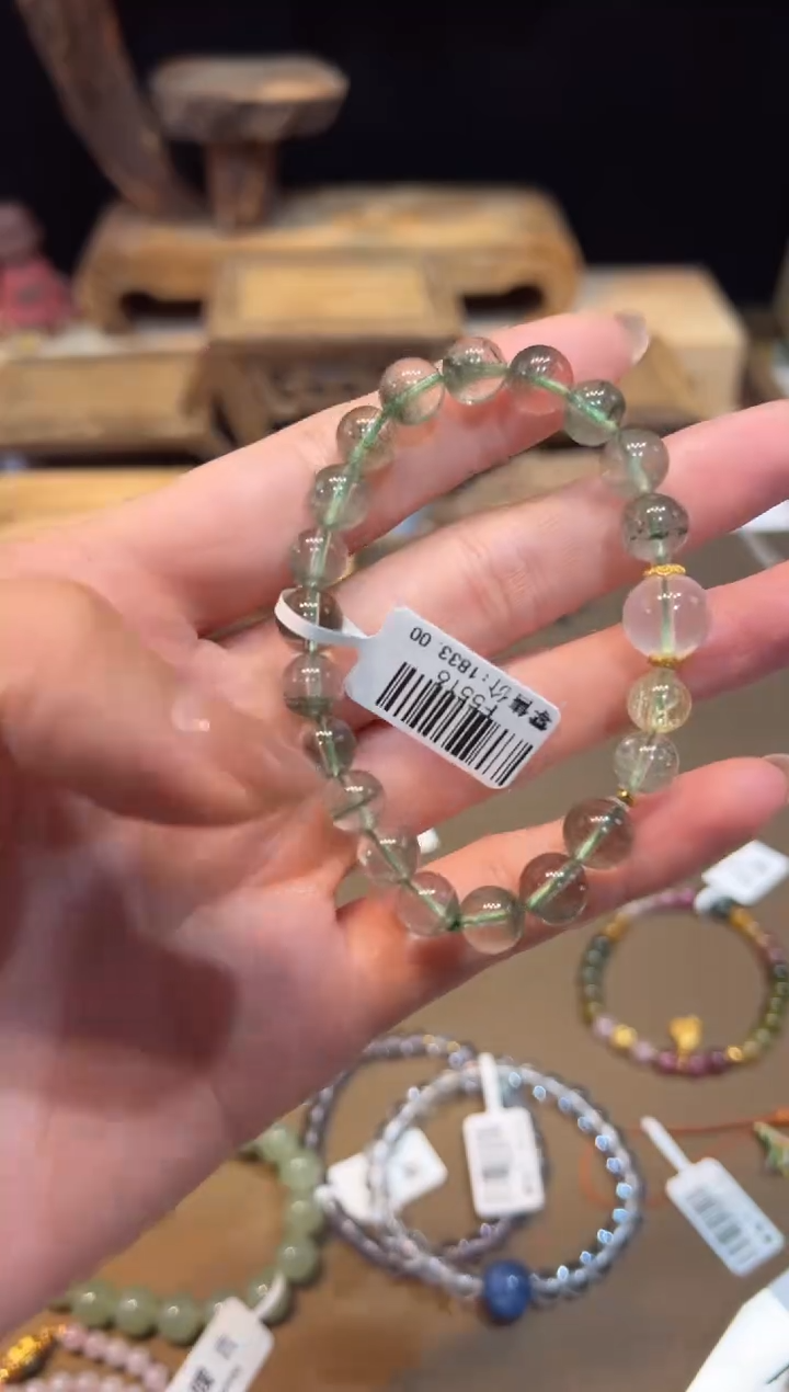 水晶手链未镶嵌手饰@@F5516