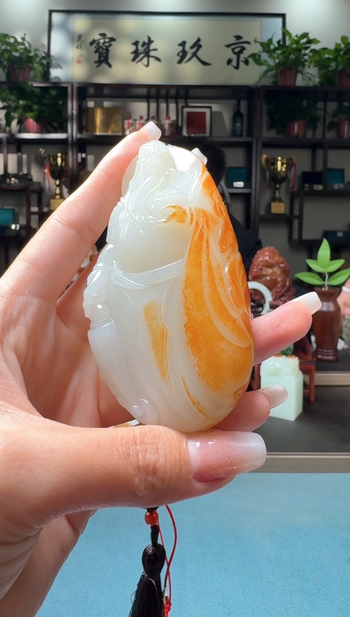 【闪购商品】和田玉手把未镶嵌111xjl