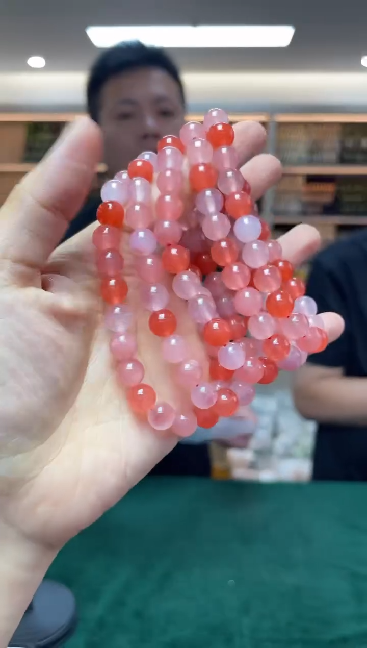 玛瑙/玉髓·未镶嵌多样性发一件