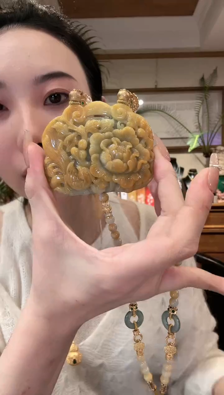 【闪购商品】翡翠颈饰未镶嵌国风