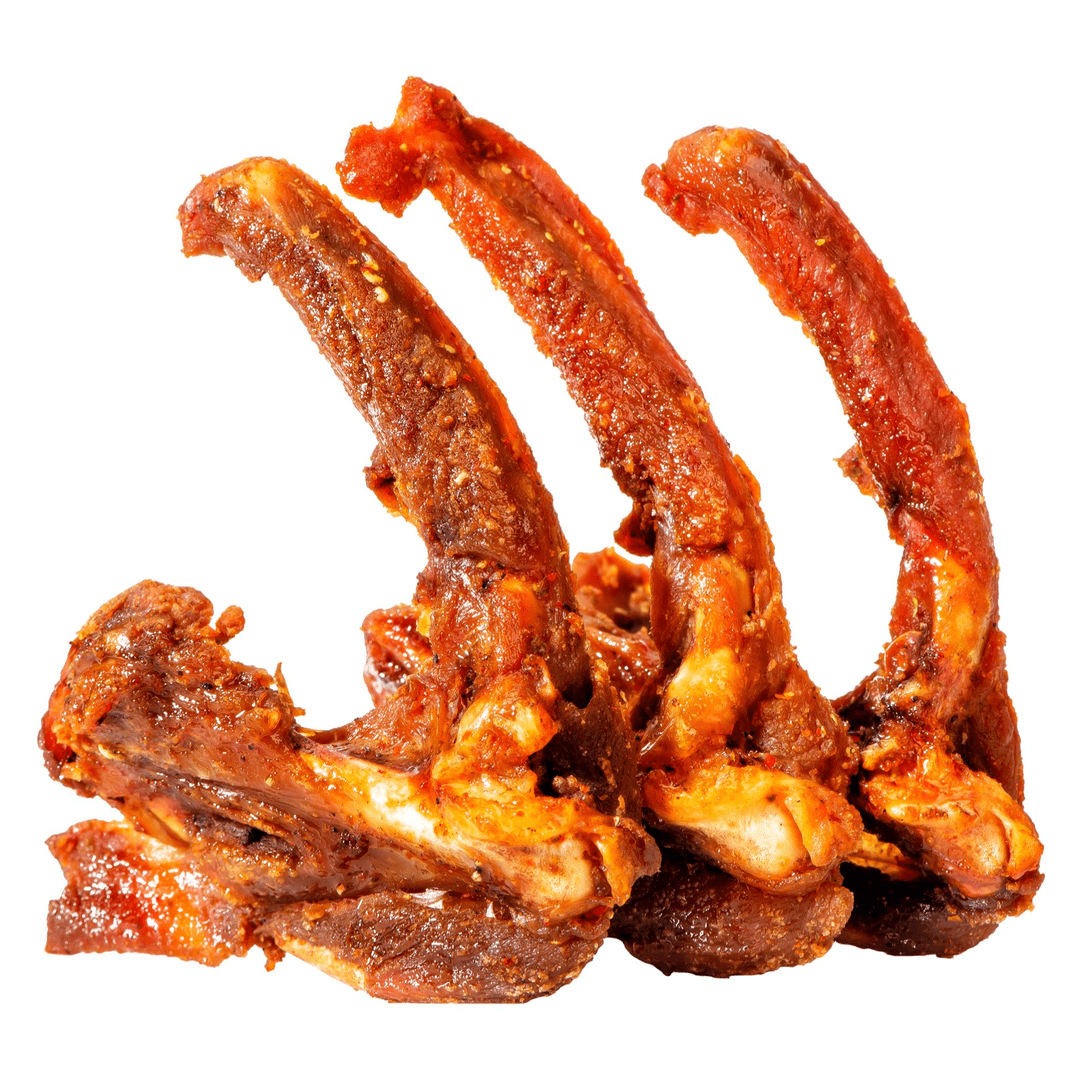 徐老板新款麻辣鸭锁骨85克*5包干香麻辣，无添加