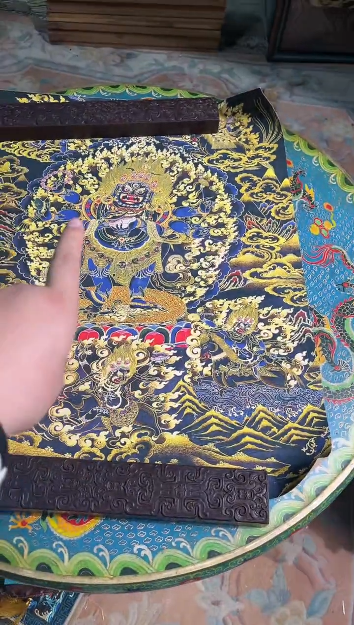 卷轴画卷轴画旭旭的唐卡