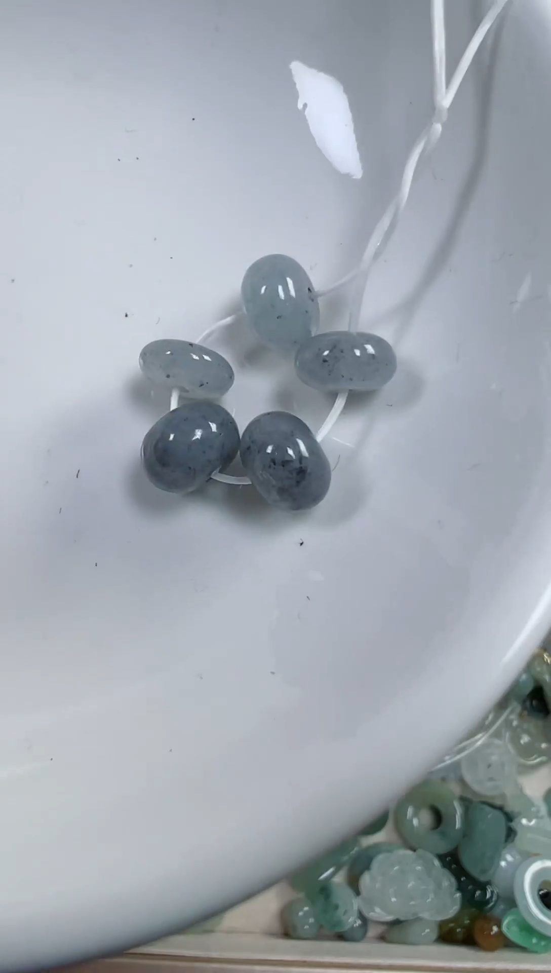 翡翠散珠274号链接，A货翡翠