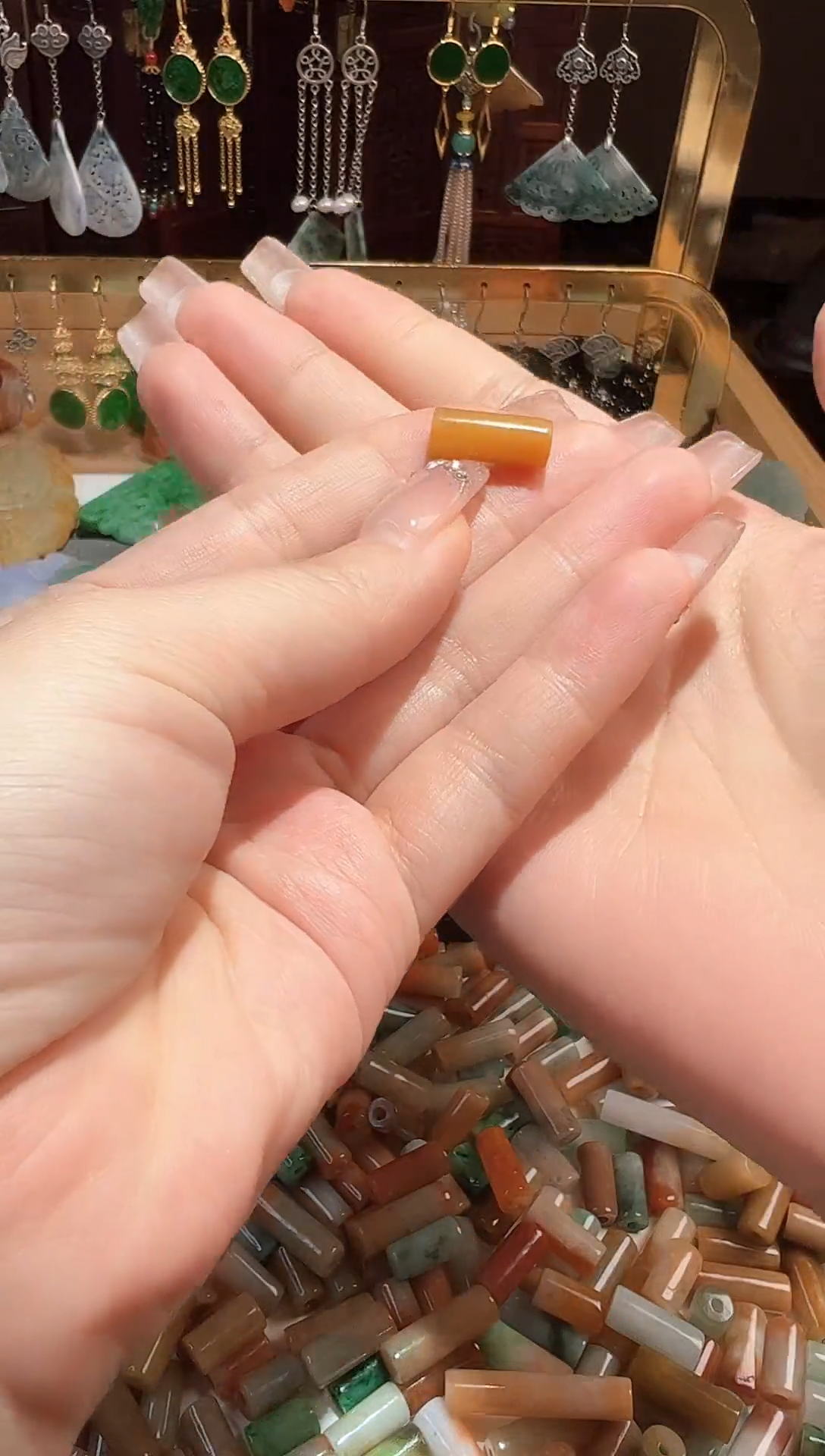 【闪购商品】翡翠挂件未镶嵌翡翠