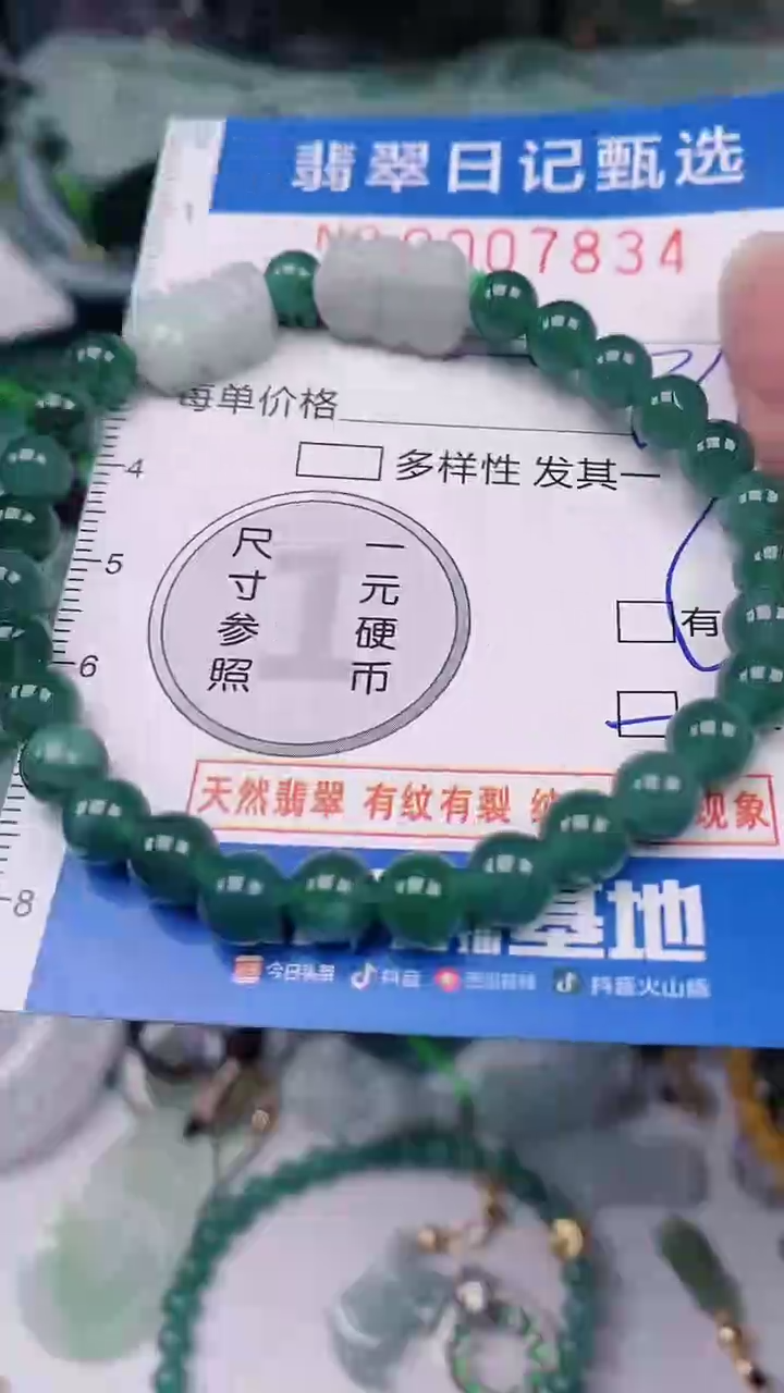 【闪购商品】翡翠颈饰未镶嵌00007834