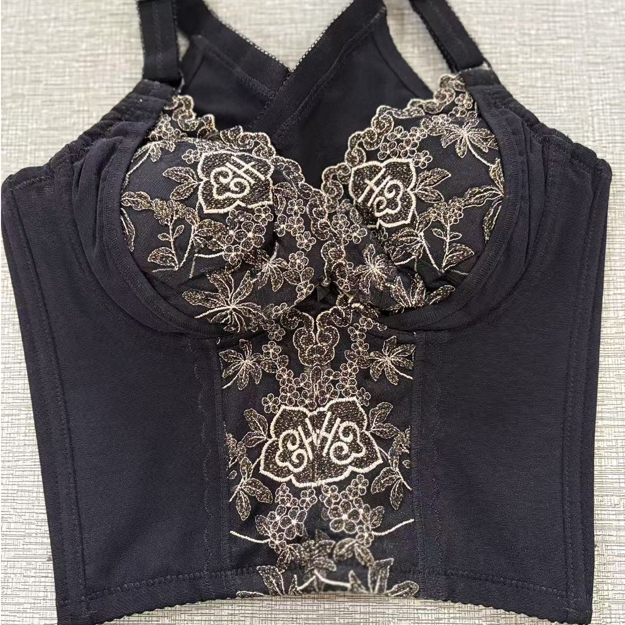 美容院同款私人订制调整型塑身美背侧收副乳上托收背收胃长文胸