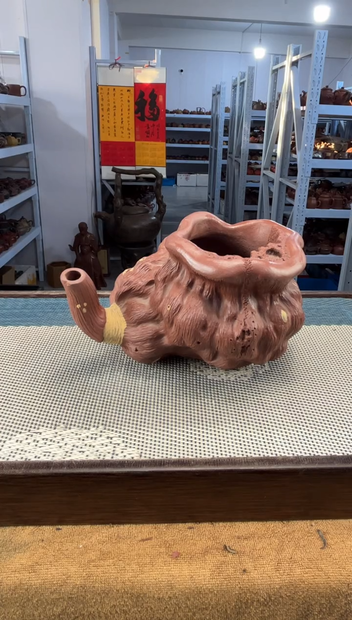 茶壶紫砂17宜兴紫砂微瑕