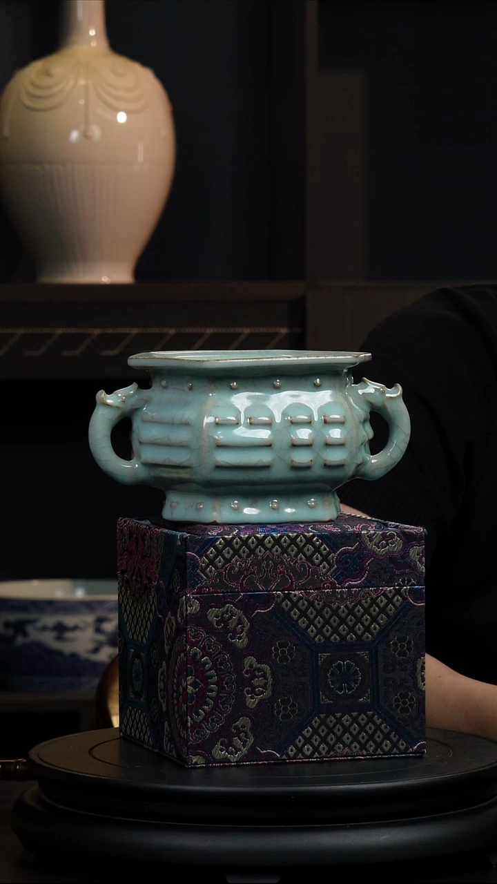 摆件糊**生陶瓷陶瓷摆件