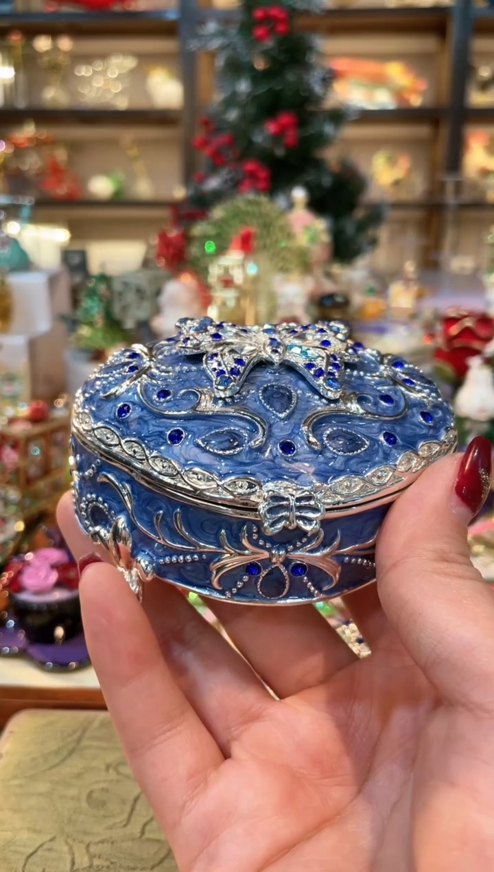 【闪购商品】珐琅彩首饰收纳盒