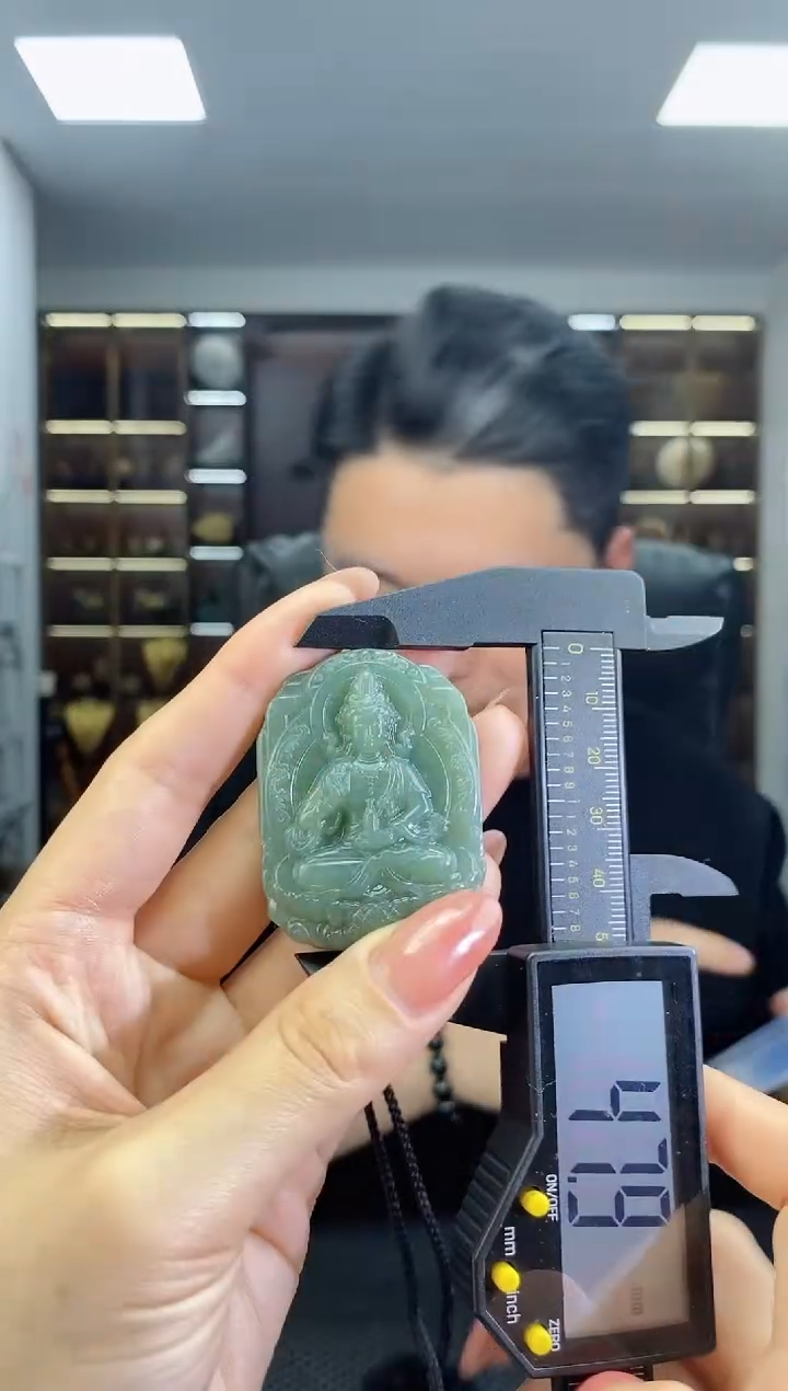 【闪购商品】和田玉颈饰未镶嵌观音清货1