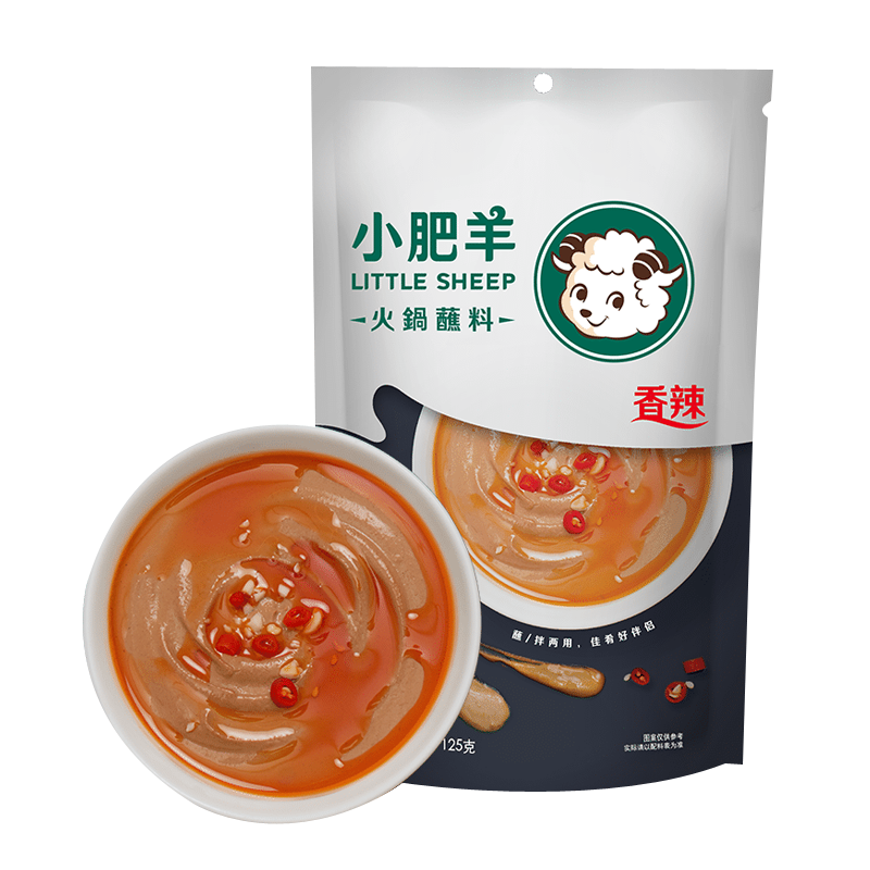 小肥羊火锅蘸料 香辣味 125g