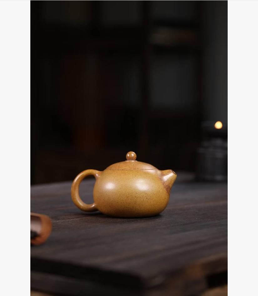 HB宜兴正宗茶壶柴烧原矿高温龙骨金砂西施