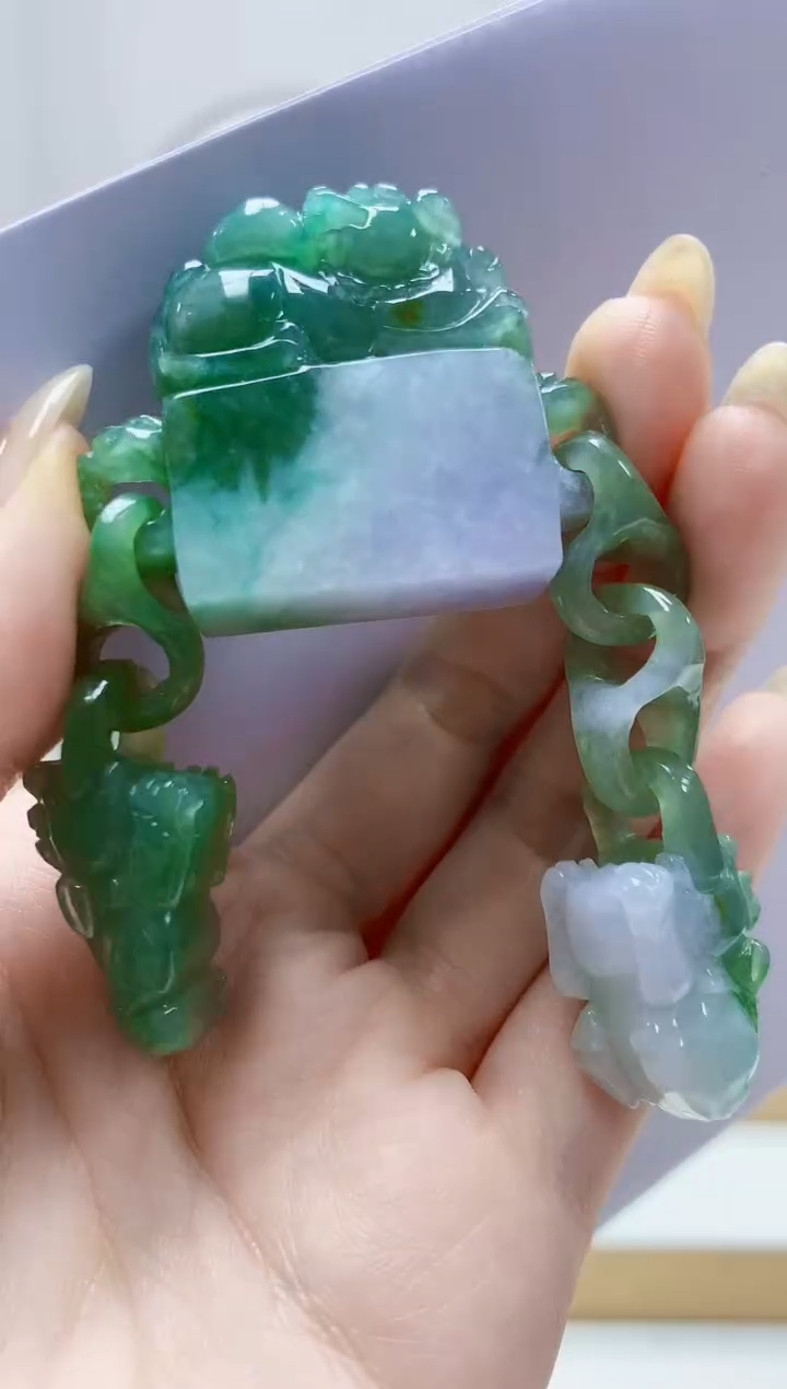 未镶嵌定制翡翠5145jw-毛货挂件146