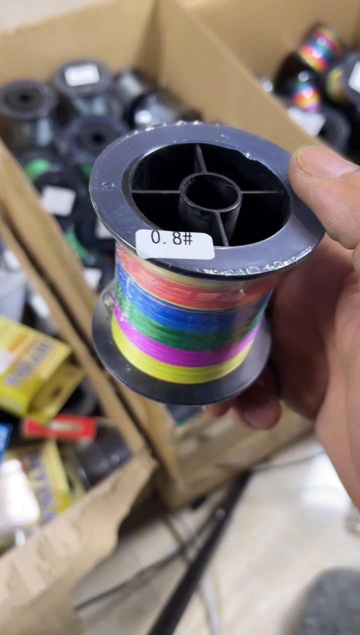 矶钓线---0.8---X8彩色路亚线300米尾货
