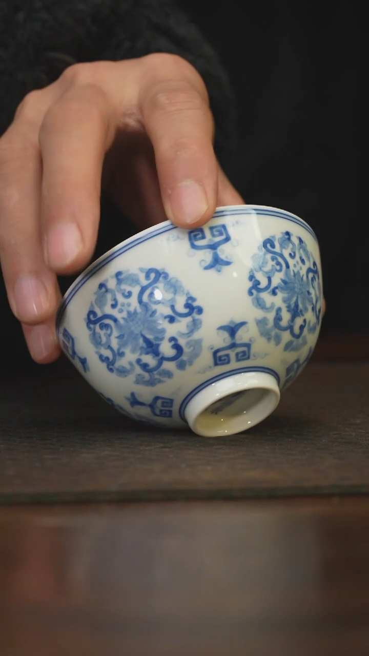 瓷片柴窑青花破价福利