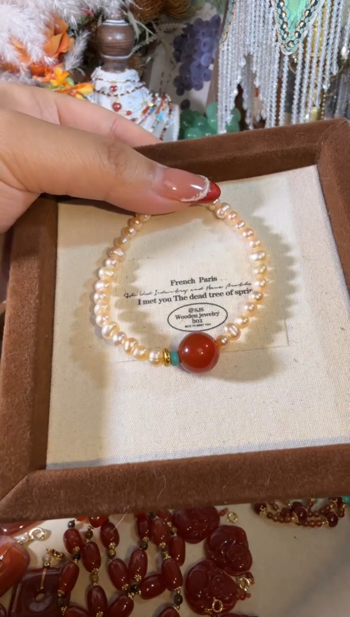 未镶嵌手串淡水珍珠020