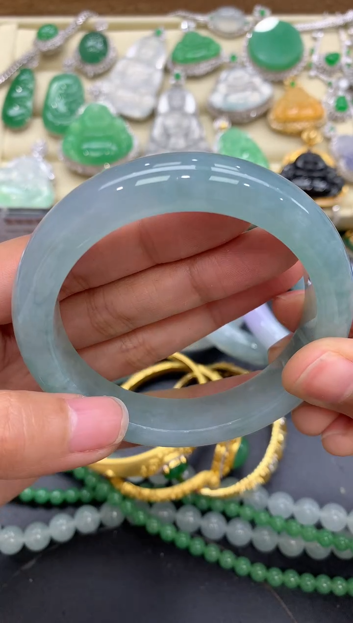 【闪购商品】翡翠手镯未镶嵌437-中国好珍宝