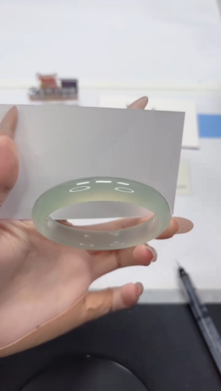 【闪购商品】石英质玉手镯未镶嵌A356-55.8