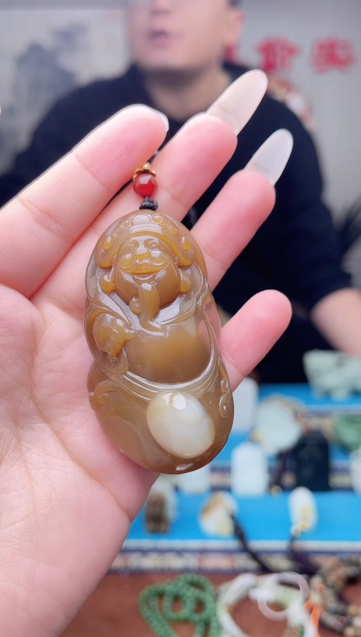 【闪购商品】和田玉挂件未镶嵌1