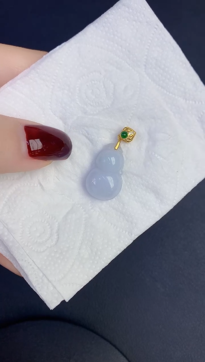 颈饰未镶嵌翡翠缅甸天然翡翠a货