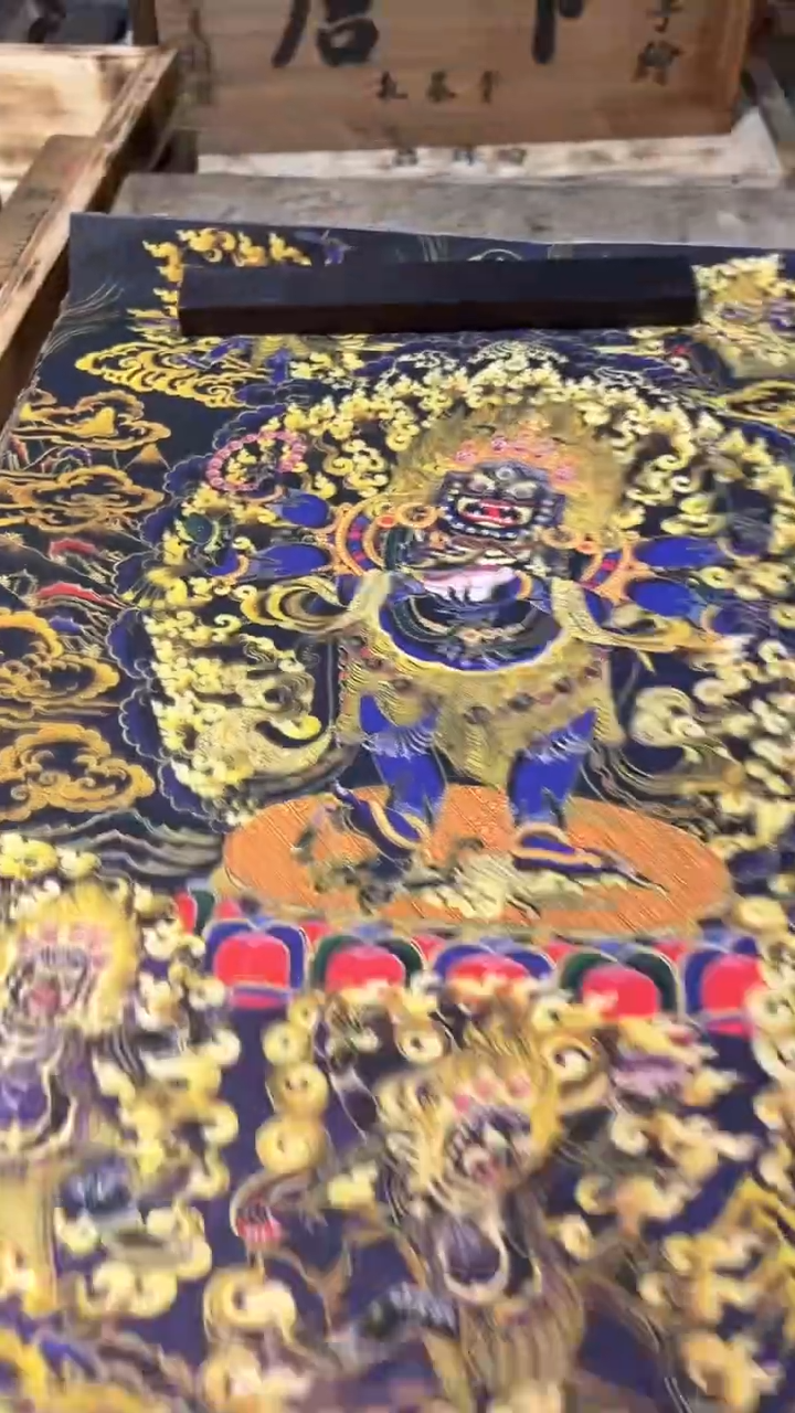 卷轴画卷轴画玖忆唐卡TK02