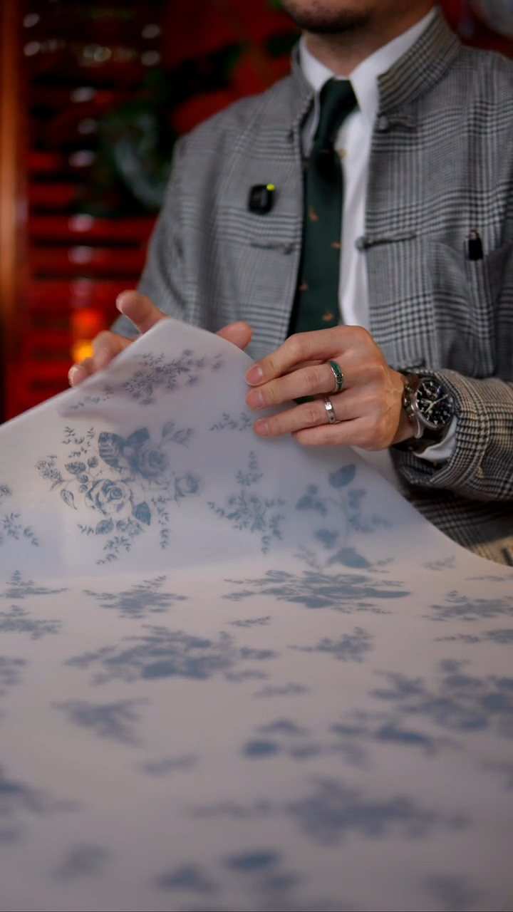 当代硅胶垫【青花60*80】