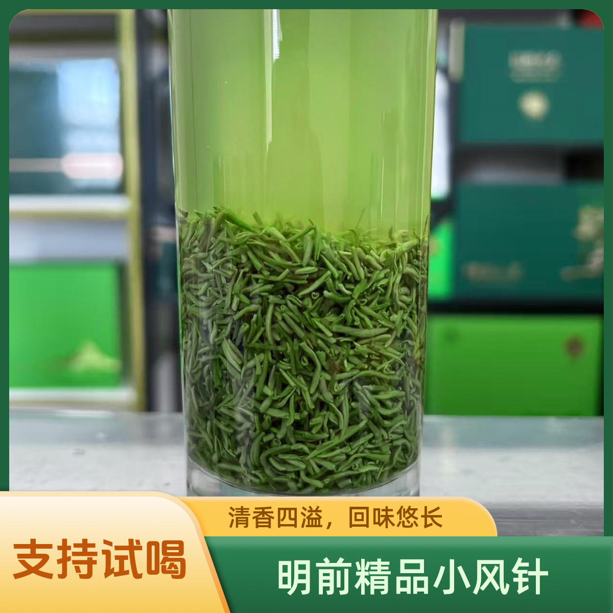 (明前精品小风针)2025信阳毛尖绿茶明前小风针新茶特级品质保障
