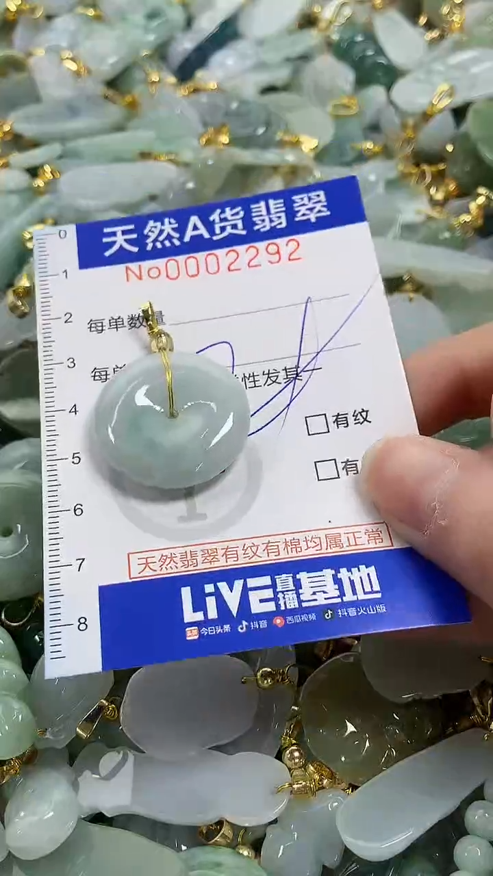 颈饰未镶嵌翡翠纯天然货a翡翠